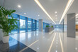© Emanuel - Energy-efficient LED lighting in a modern office building