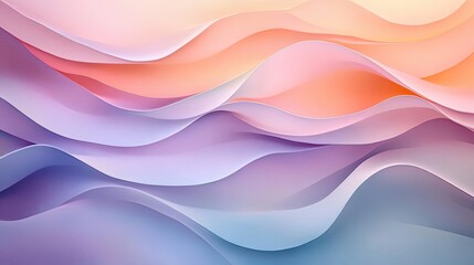 Wall Mural - Vibrant abstract gradient background with soft flowing colors
