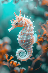 Wall Mural - Seahorse wallpaper