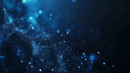 Abstract Digital Network Background