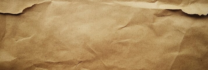 Wall Mural - A background texture of brown paper