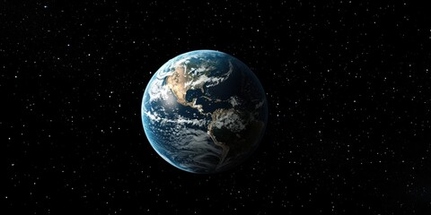 Wall Mural - a captivating view of planet earth in the infrared spectrum, set against the contrasting backdrop of