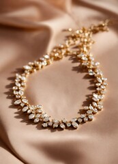 Diamond jewelry luxury and fashion jewelry. ai generative