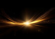 © Ali - 3d Black to gold light beams luxuries background wallpaper elegant movie award style