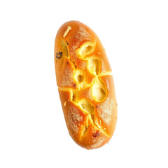 Curry puff pastry on Isolated transparent background png. generated with AI