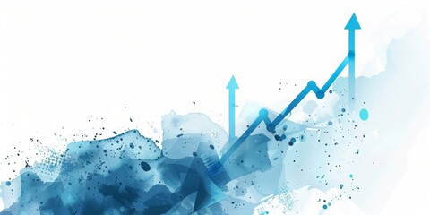 Wall Mural - a web banner graphic for a business consultancy, it should have a clean and modern design with shade