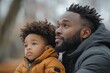 © Visual Venture - Father and son thinking, Generative AI