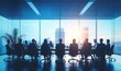 © Lumina Frame - Business meeting or workshop professionals are engaged in strategic discussions and analysis. The setting is a conference room, Generative AI