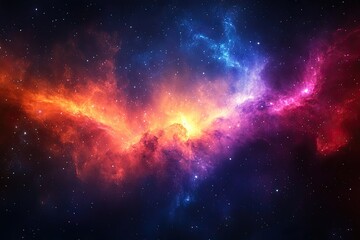 abstract colorful space background