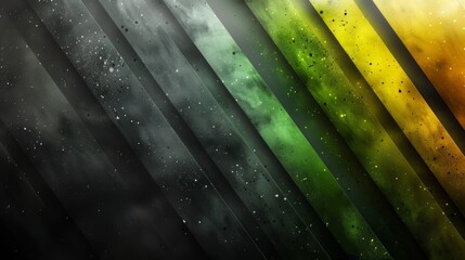 Wall Mural - abstract striped background, green, black, bright