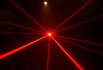 Laser Radiation Intense and coherent light radiation produced by