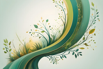 abstract floral background