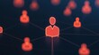 © Cheewynn - Glowing human icons in a web of connections, representing HR strategies and talent management