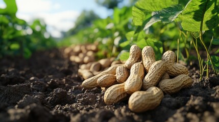 Sticker - Peanuts in a Field