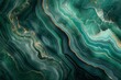 © Ben Trobat - 3D green agate texture with gold accents, ideal for background use