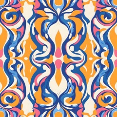 Wall Mural - Vibrant Abstract Pattern
