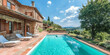 © PickYourMockupAI - Luxury Villa with Swimming Pool in Tuscany