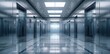 © Boomanoid - Modern office building elevator hallway