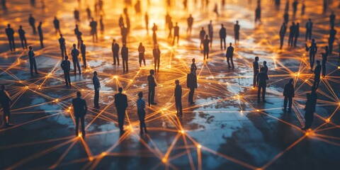 Poster - Connecting Businesses Building a Network for Collaboration and Sustainable Growth in the Modern Economy via Technology, Innovation, and Strategic Relationships for Engagement and Success
