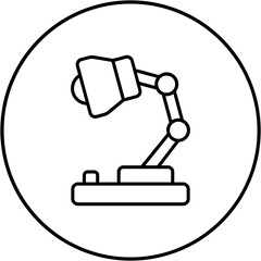 Sticker - Desk Lamp Icon