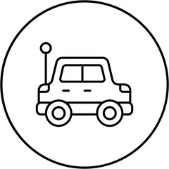 Wall Mural - Car toy Icon