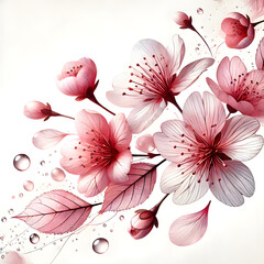 Wall Mural - Sakura petal