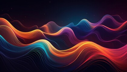 Wall Mural - abstract fractal background