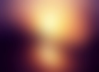 Wall Mural - Violet yellow abstract defocus background with glow effect. AI graphic.