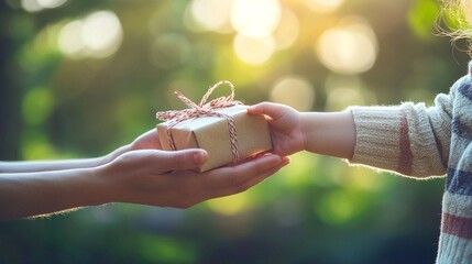 Two hands gently embracing in a tender gesture of care support and emotional connection  The image conveys the concepts of trust compassion and the warmth of human relationships