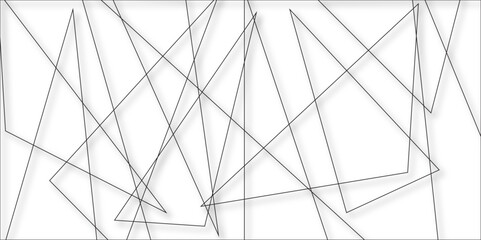 Poster - Metal grid isolated on the white background. rectangle shapes on white background. Abstract lines in black and white tone of many squares and rectangle shapes on white background.