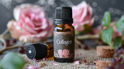 Product photo of a essential oil bottle