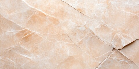 Wall Mural - Beige stone marble texture with crack background