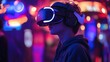 © almeera - Young Gamer Immersed in Virtual Reality