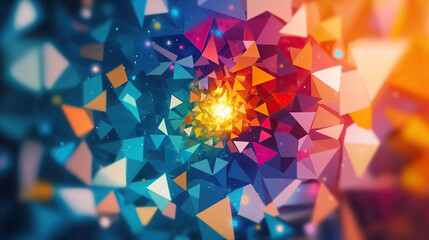 Wall Mural - Abstract colorful background