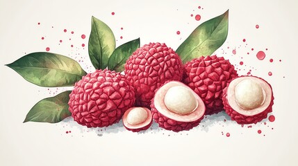 Poster - fruit and nuts