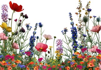 Poster - Colorful Wildflower Meadow