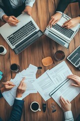 Poster - An organized Business Meeting using Digital Devices and proper documentation enhances communication, encourages collaboration, and fosters teamwork among professionals, leading to better outcomes