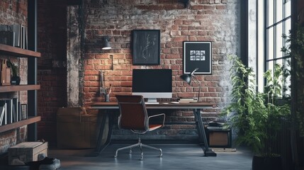 Industrial Loft Workspace