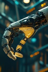 Poster - Robotic Hand Holding Object