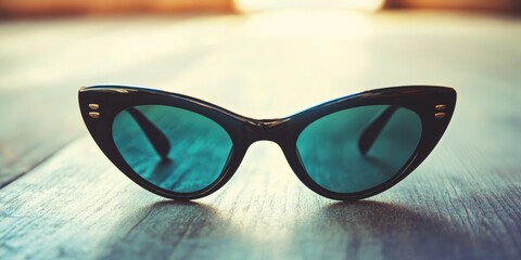 Cateye Sunglasses. Fashionable Eye Protection Accessory for Summer