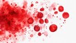 © Khritthithat - Delicate watercolor portrayal of sepsis spreading through the bloodstream, symbolizing the silent but deadly threat to life, infused with dark and light tones