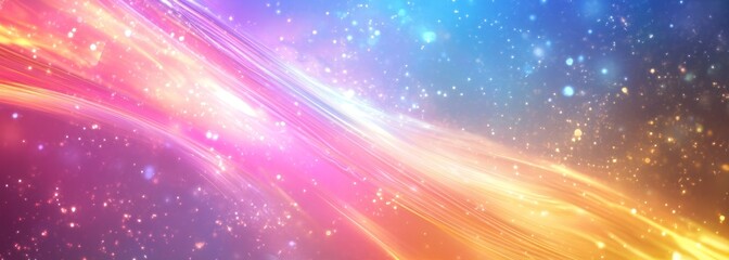 Flowing colorful gradient twirl magic composition background 