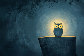 Abstract owl 