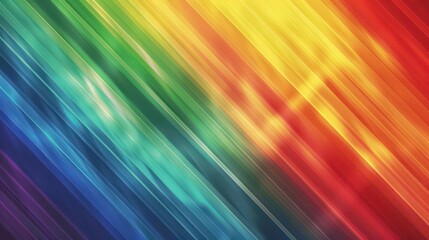 Wall Mural - abstract background with diagonal lines in shades of blue, green, yellow, and orange.