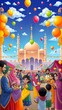 © SR07XC3 - A Celebration of Joy, Unity, and Cultural Richness in India