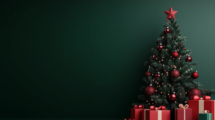 Wall Mural - christmas background 