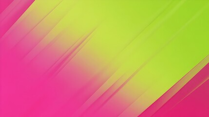 Gradient background with smooth transitions between 2 3 shades of lime and magenta leaving ample space for overlay text or graphic elements