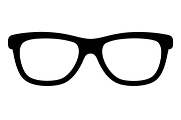 Poster - Minimal Glasses Icon Silhouette