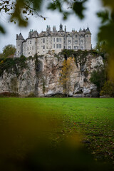 Walzin Castle in Autu,m