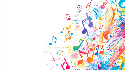 Wall Mural - Music background graphics